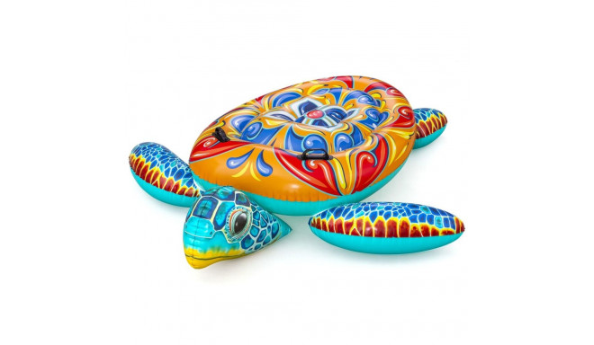 Bestway Inflatable Turtle 183x173 cm with Handles +3 Years Beach Pool 41523
