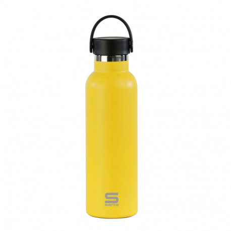 Thermal Bottle Safta Amarillo Yellow Silicone Stainless steel