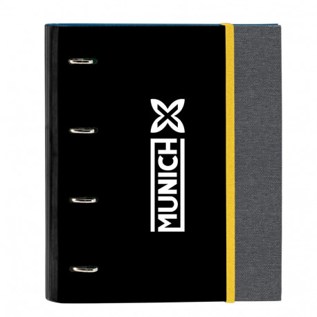 Rõngaskiirköitja Munich Topo Must 27 x 32 x 3.5 cm