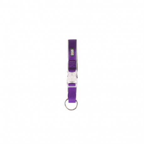 Dog collar Dog Gone Smart Purple 12 Light