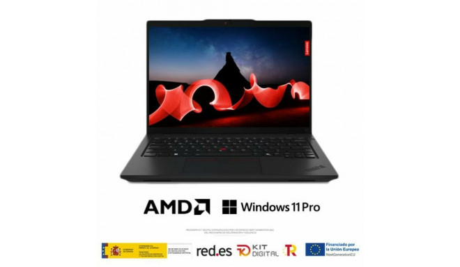 Laptop Lenovo 21L5002GSP 14" amd ryzen 5 7535U 16 GB RAM 512 GB SSD Spanish Qwerty