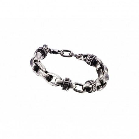 Men's Bracelet Police PJ22257BSS-01 Stainless steel 18 cm