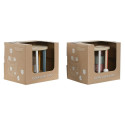Hariv mäng kolm ühes Home ESPRIT 13 x 13 x 11 cm (2 Ühikut)