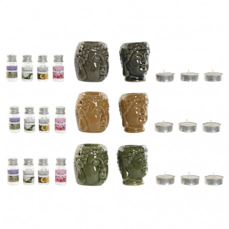 Essential oil burner Home ESPRIT 17 x 13,5 x 8 cm (3 Units)