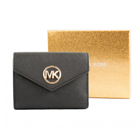 Naiste Portfellid Michael Kors 32S1GNME6L-BLACK 12 x 9 x 4 cm