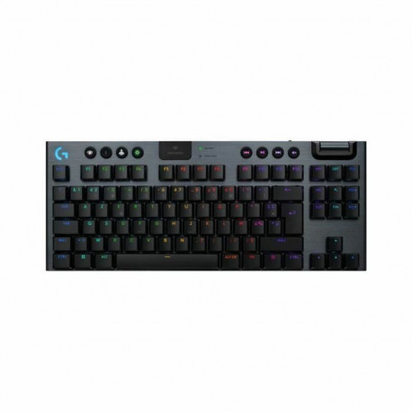 Juhtmevaba Klaviatuur Logitech G915 TKL X Must AZERTY