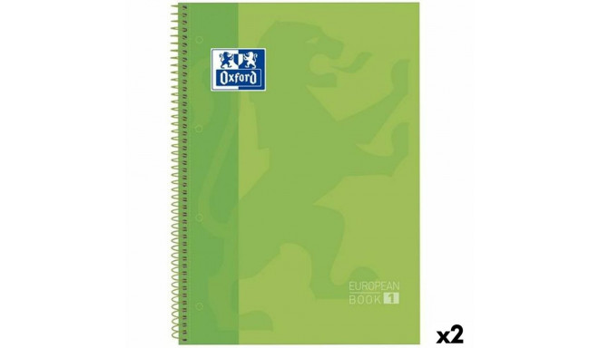 Book of Rings Oxford Classic Europeanbook 1 Write&Erase Green A4+ 80 Sheets 5 Pieces (2 Units)