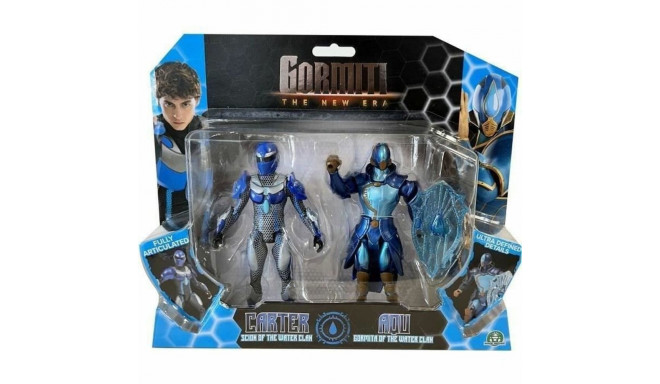 Playset Gormiti Scion and Gormiti associated with Water - Carter and Aqu 15 cm