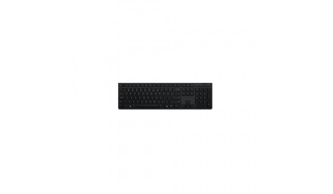 Lenovo Professional Wireless Rechargeable Keyboard 4Y41K04074 Lithuanian, Scissors switch keys, Grey