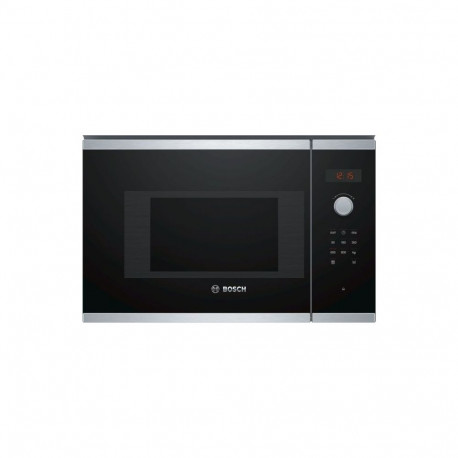 Bosch Microwave Oven BFL523MS0 20 L, Retractable, Rotary knob, Touch Control, 800 W, Stainless steel