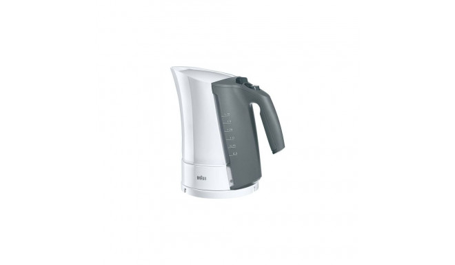 Braun WK 300 Standard kettle, 2200 W, 1.7 L, Plastic, White, 360 rotational base