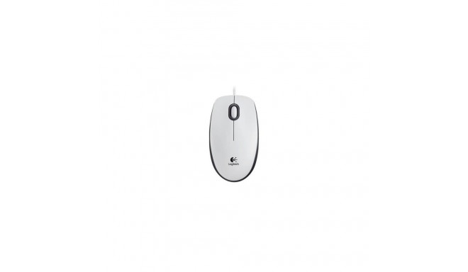 Logitech MOUSE USB OPTICAL M100/WHITE 910-006764