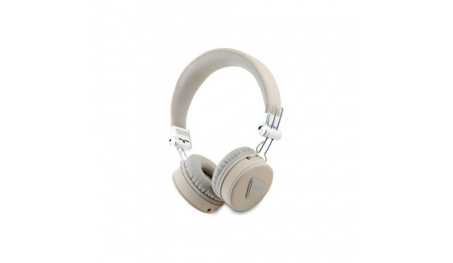 Guess Bluetooth ENC GUBH70PGTSPSE Grained Classic Round Shape Beige