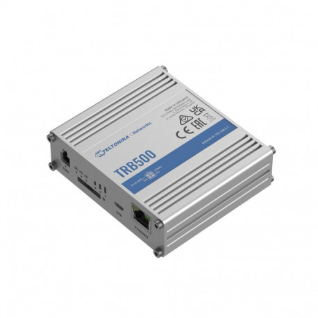 Teltonika Industrial 5G Gateway | TRB500 | No Wi-Fi | Mbit/s | 10/100/1000 Mbps Mbit/s | Ethernet LA