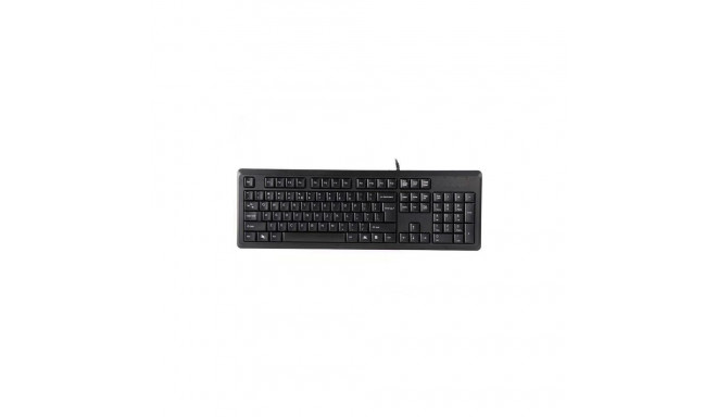 A4Tech klaviatuur KR-92 USB 46007, must