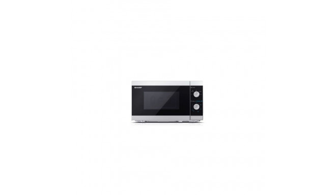 Sharp Microwave Oven YC-MS01E-S Free standing, 20 L, 800 W, Silver
