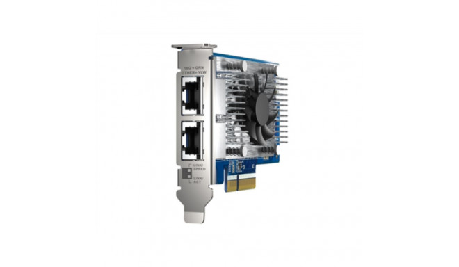 QNAP Two 10GbE Ports with SR-IOV and iSCSI, Block-based, Supports Multiple Virtual Disk Modes