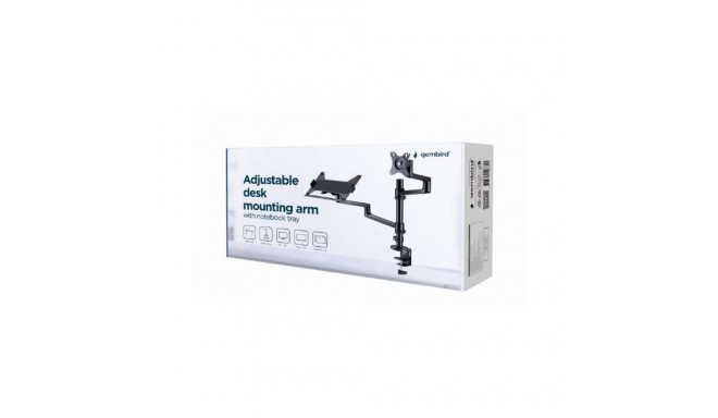 Gembird DISPLAY ACC MOUNTING ARM/NB TRAY MA-DA-04