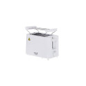 Adler Toaster AD 3223 Power 750 W, Number of slots 2, Housing material Plastic, White