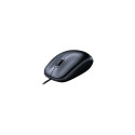 Logilink LOGITECH M100 Mouse Grey USB - EMEA
