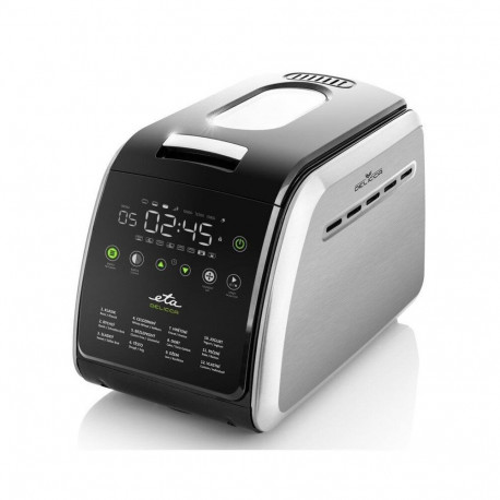 ETA Bread maker Delicca II 714990030 Power 850 W, Number of programs 12, Display Yes, Black/Stainles