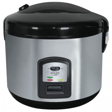 Adler AD 6406 Rice cooker AD 6406 1,5 L, Black, Stainless steel, Lid included