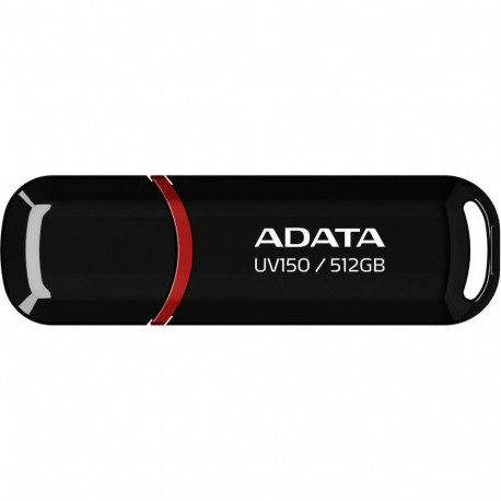 ADATA AUV150 512GB USB Flash Drive, Black