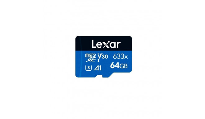 Lexar MEMORY MICRO SDXC 64GB UHS-I/LMS0633064G-BNNNG
