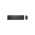 Dell Pro Keyboard and Mouse (RTL BOX) KM5221W Wireless, Batteries included, EN/LT, Black
