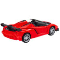 Zdalnie Sterowany sportauto RC 1:18 punane