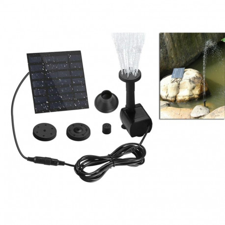 Purskkaevupump ZD70F päikesetoitega aiatiigile