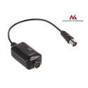Antena TV DVB-T/T2 HEVC universaalne Maclean, võimendi, toide 5V või 12V, MCTV-986