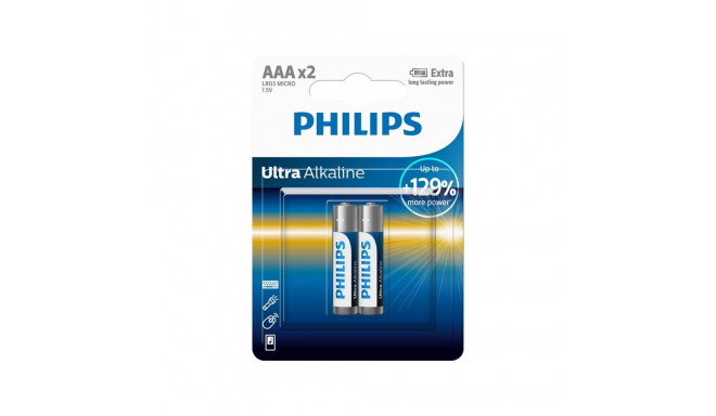 Philips LR03E2B/10 Ultra Alkaline AAA / 2 pcs