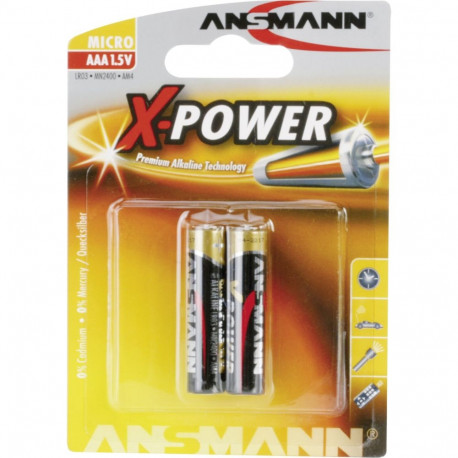 Ansmann AAA2xLR03 " X-POWER "