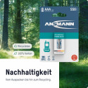 Ansmann AAA NiMH 2x800mAh (DECT phone)