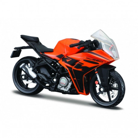 Metallist KTM RC390 mudel alusega 1/18