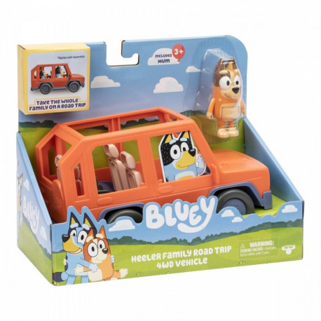 Bluey 4x4 Chilli Car Set
