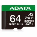 microSD Speed Plus card 64GB UHS1 U3 V30 A2 160/140 MB/s