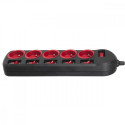 Power strip MCE204 5 sockets with switches Power strip MCE204 5 sockets with switches