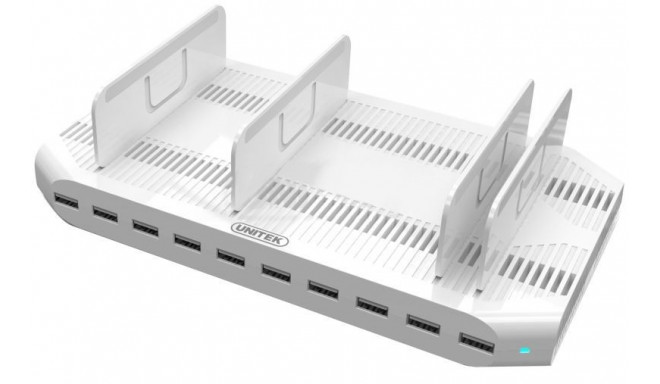 USB DOCKING 10xUSB 2,4A, 96W; Y-2172