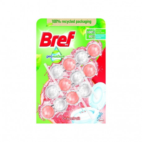 CLEANER-FRESH WC BREF PRONGRAPEFR 3X50G