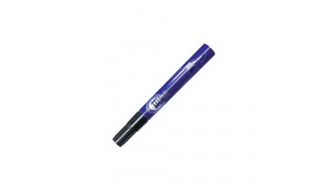 Marker permanentne Forpus kooniline 1-5mm must (2 tk)