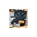 Krups FDK453 sandwich maker 930 W Black, Stainless steel