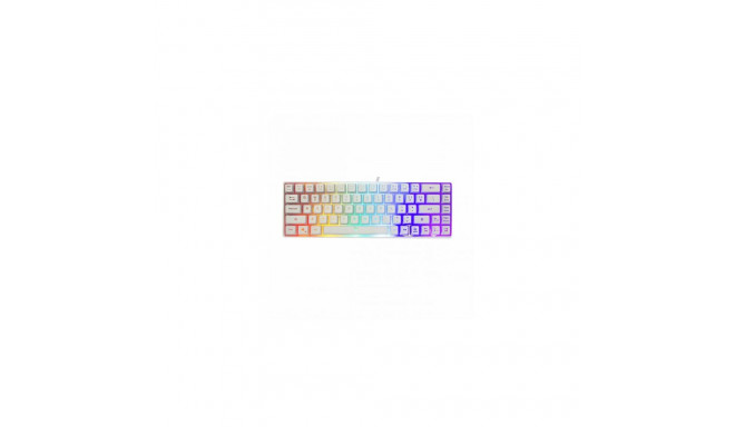 White Shark RONIN White keyboard Universal USB QWERTY English
