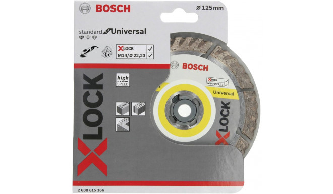 Bosch X-LOCK DIA-TS 125x22 23 Sf. Univ.
