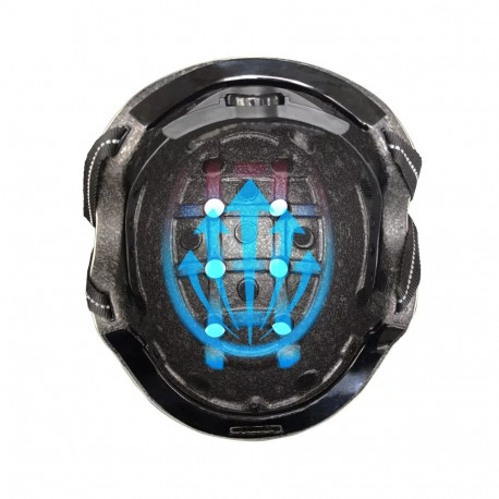 Kiiver MELON Chicago, tumehall, M/L