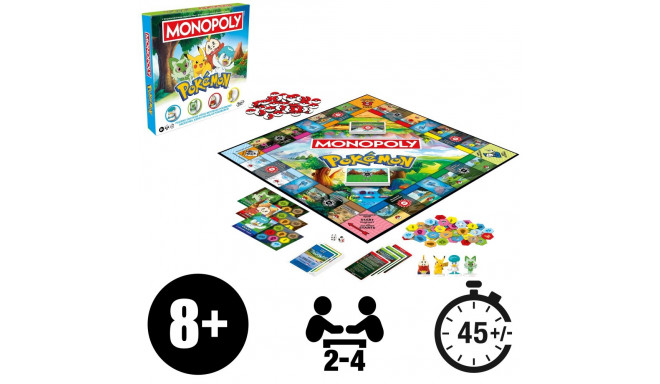 MONOPOLY Board game Pokemon (In Estonian and Latvian lang.)