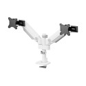 "Neomounts DS65S-950WH2 Tischhalterung für 2 Monitore bis 86cm 34"" 11KG Weiß"