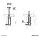"Montagekomponente (Regal. 2 Adapterplatten. Kamerabord) opt. für FL55-875BL1 + WL55-875BL1 Neomount