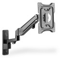 "Monitor Wandhalterung für 1 Monitor 43"" 23KG DIGITUS schwarz Gasdruckfeder DA-90428"